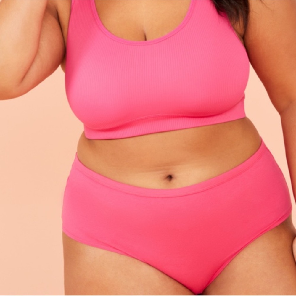 NWT Arula intimates Hipster underwear B/2X plus size, hot pink, raspberry